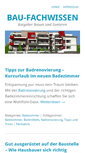 Mobile Screenshot of bau-fachwissen.de